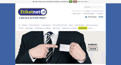 Desktop Screenshot of etiketnet.nl